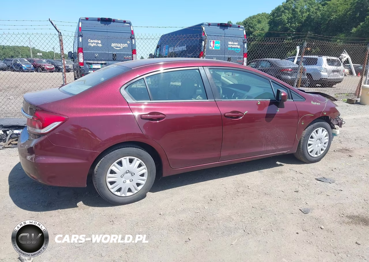 2015 Honda Civic Lx VIN:19XFB2F58FE246846 - 4