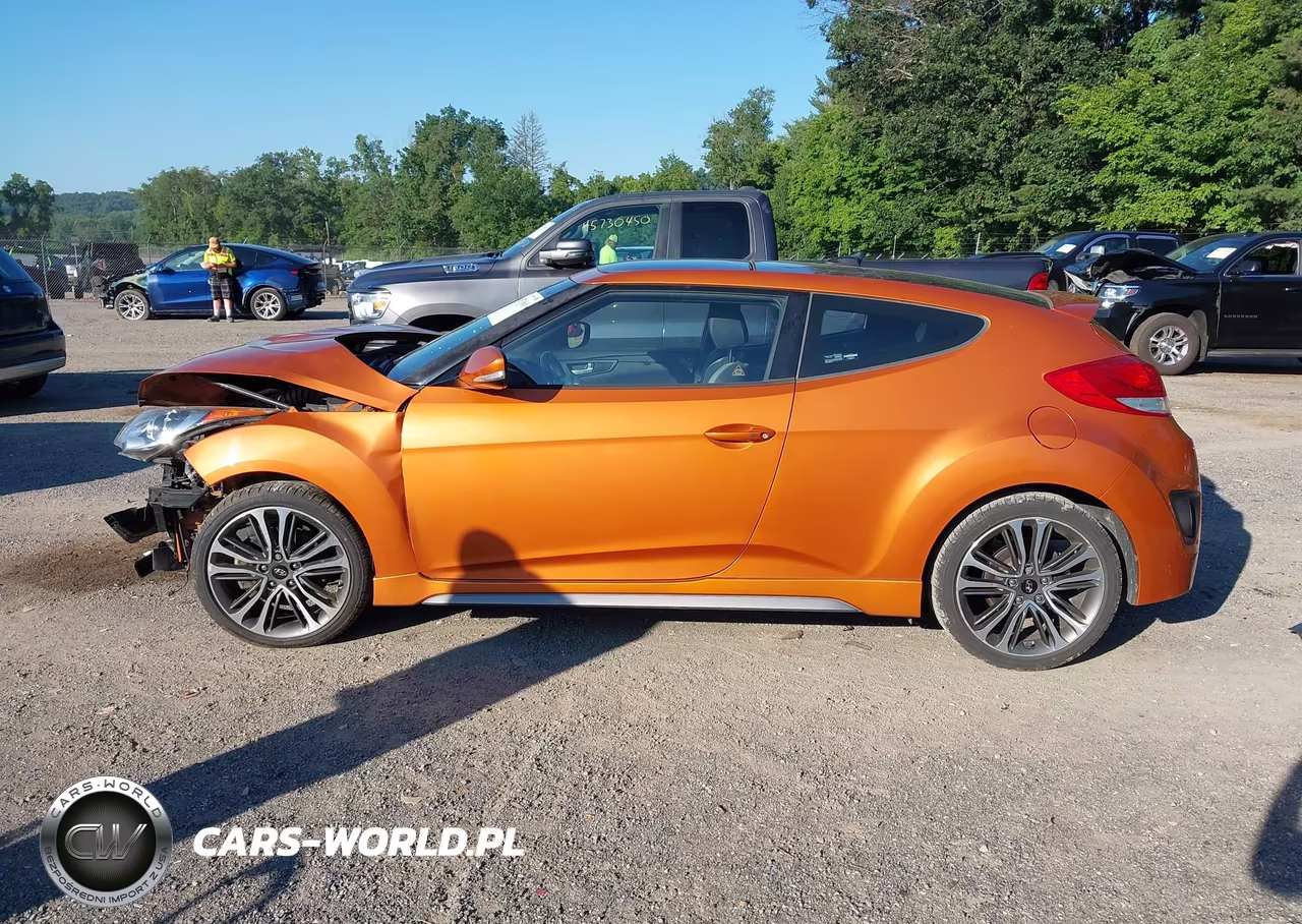 2016 Hyundai Veloster Turbo VIN:KMHTC6AE7GU279771 - 15