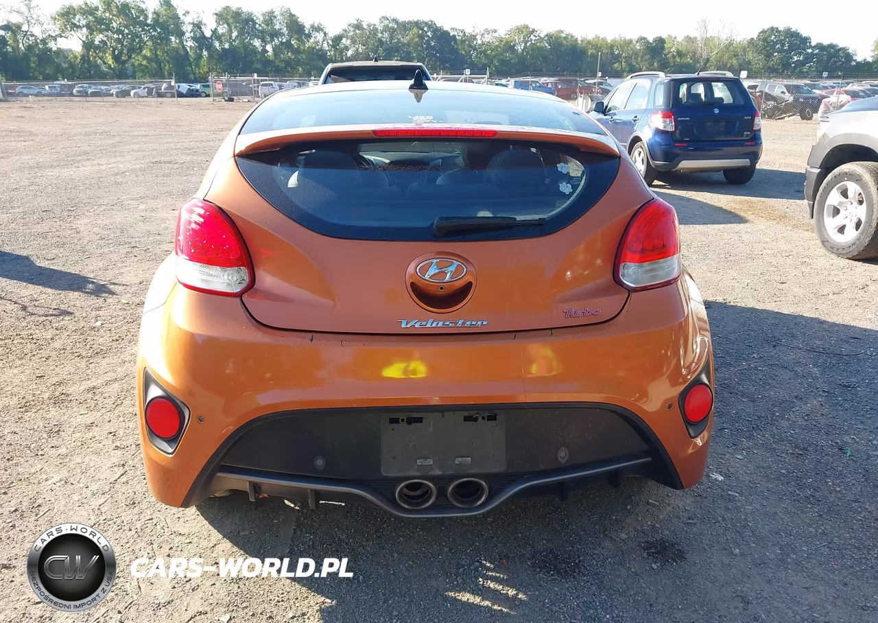 2016 Hyundai Veloster Turbo VIN:KMHTC6AE7GU279771 - 17