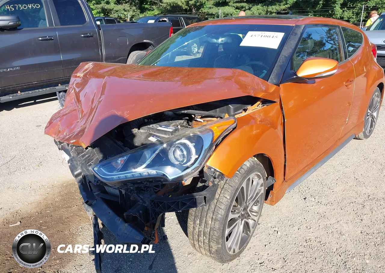 2016 Hyundai Veloster Turbo VIN:KMHTC6AE7GU279771 - 6