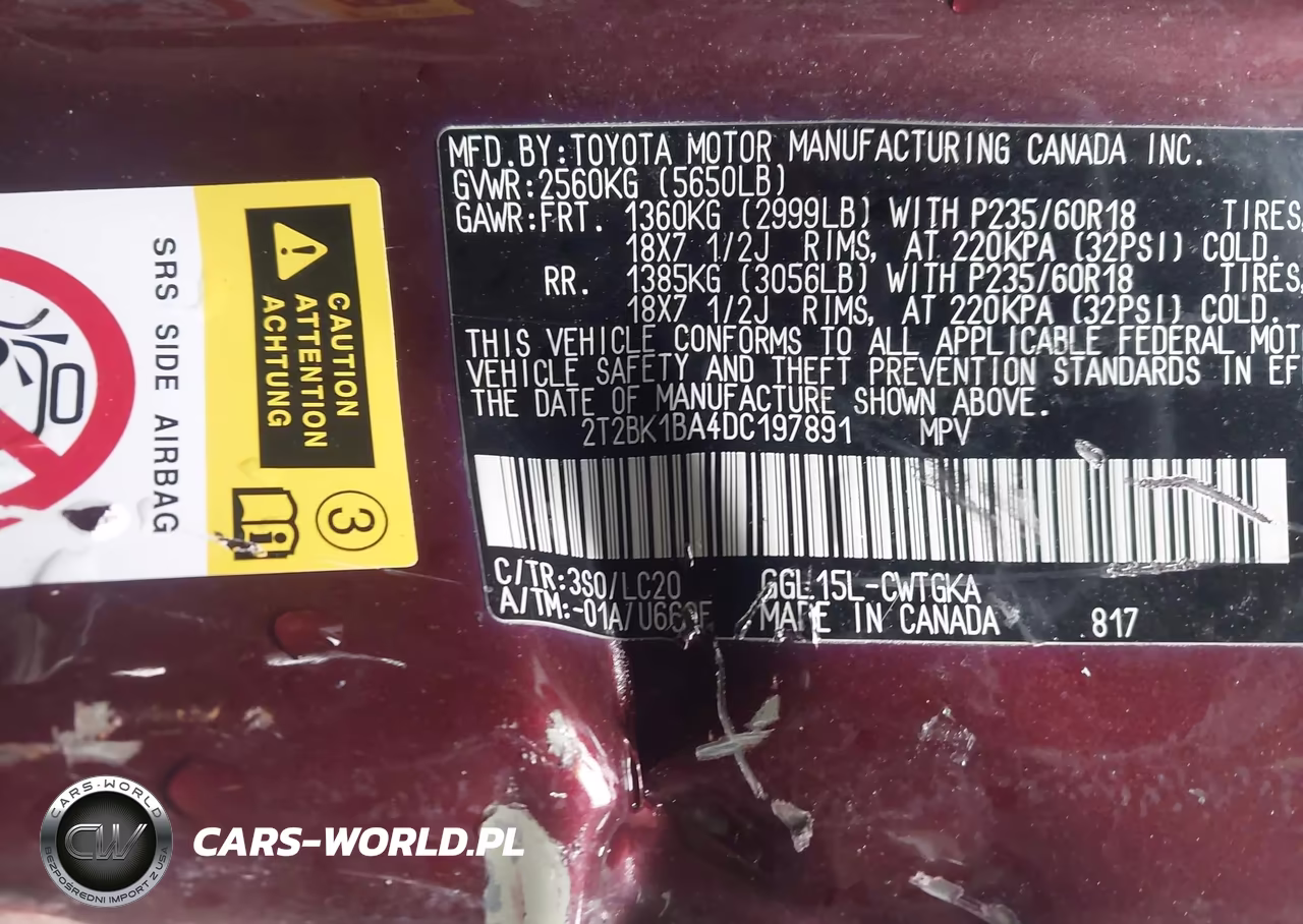 2013 Lexus Rx 350 VIN:2T2BK1BA4DC197891 - 9
