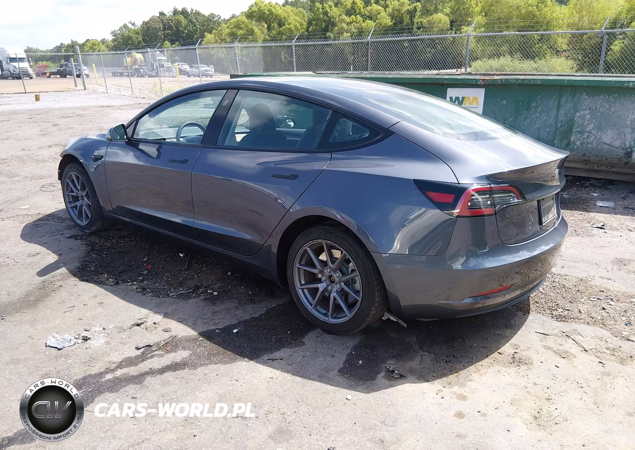 2023 Tesla Model 3 Rear-Wheel Drive VIN:5YJ3E1EA1PF698295 - 3