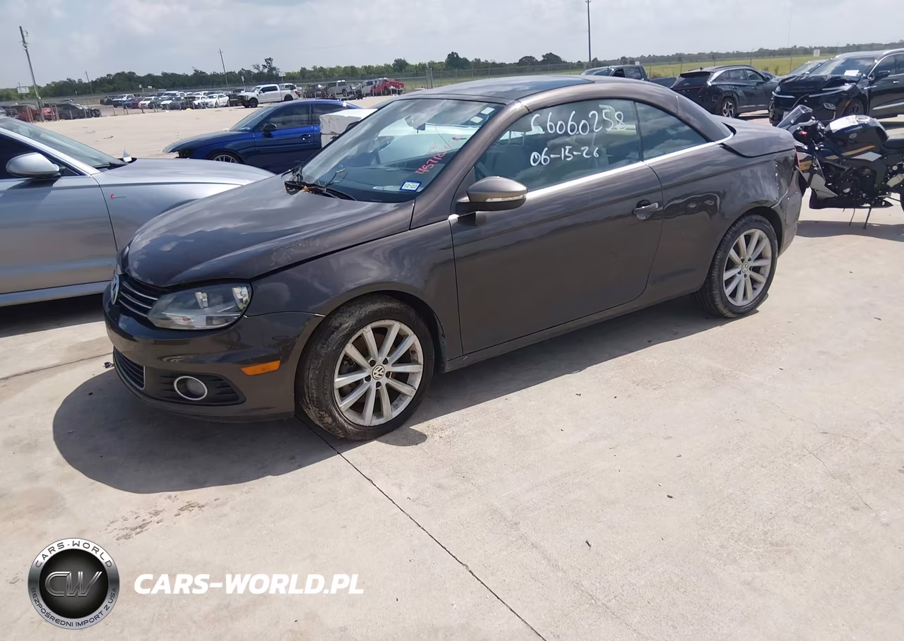 2012 Volkswagen Eos Komfort VIN:WVWBW7AH4CV003544 - 2