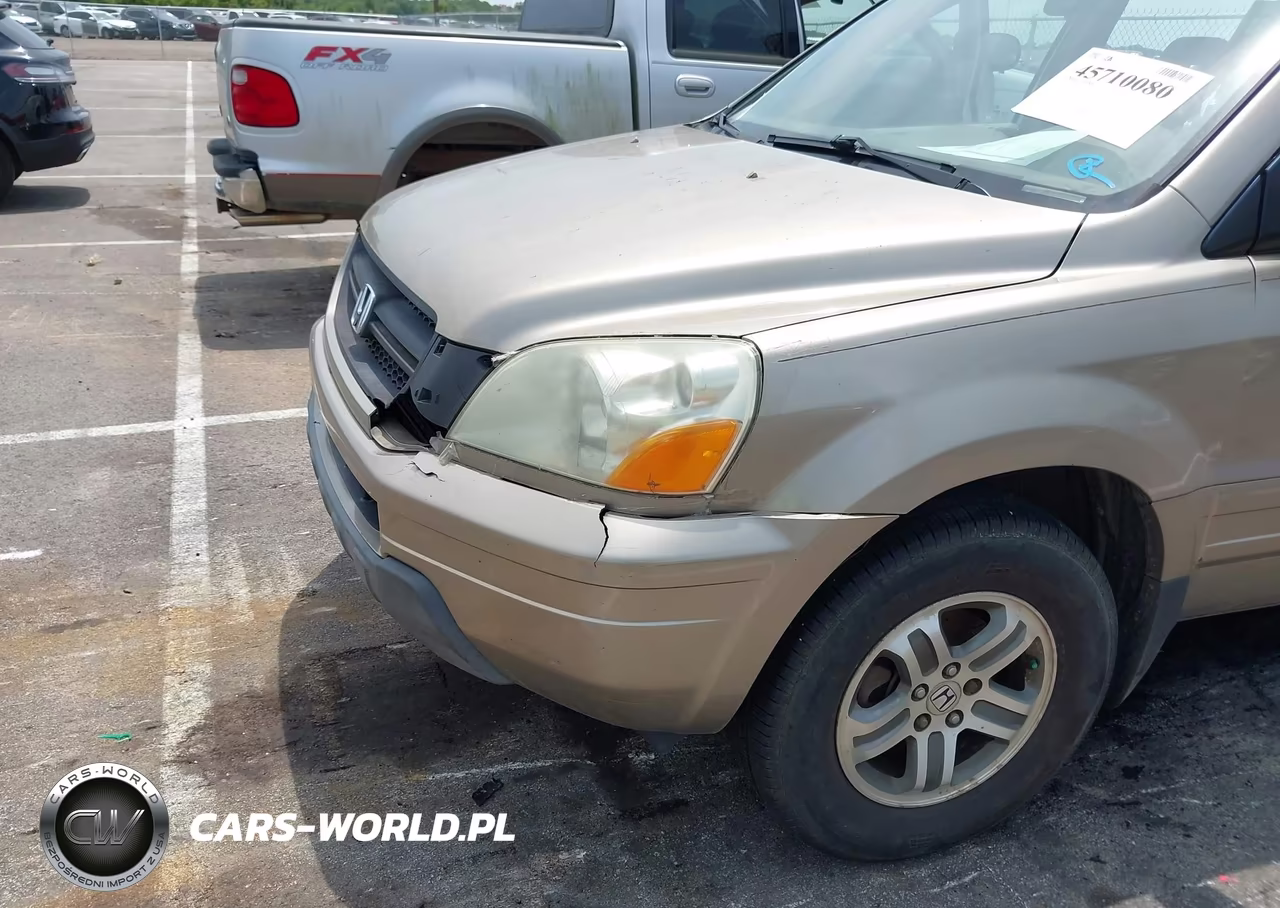 2005 Honda Pilot Ex-L VIN:2HKYF18525H502655 - 12