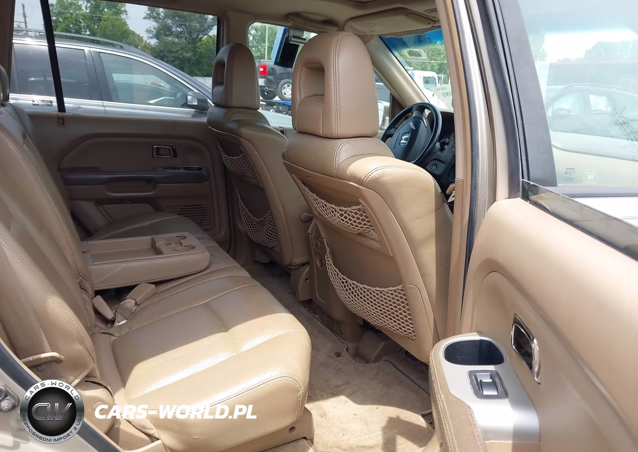 2005 Honda Pilot Ex-L VIN:2HKYF18525H502655 - 8