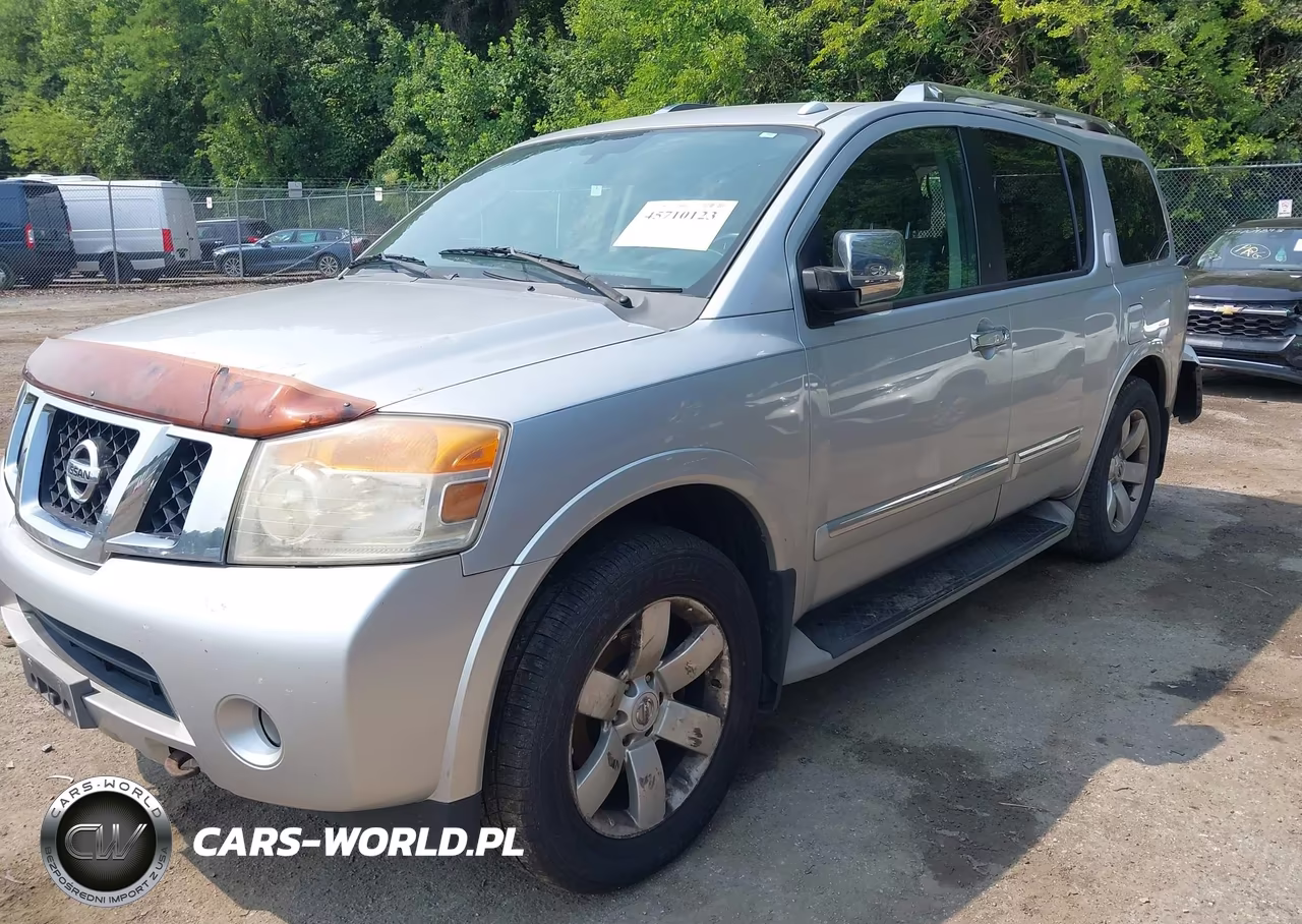 2011 Nissan Armada Sl VIN:5N1BA0NCXBN620574 - 2
