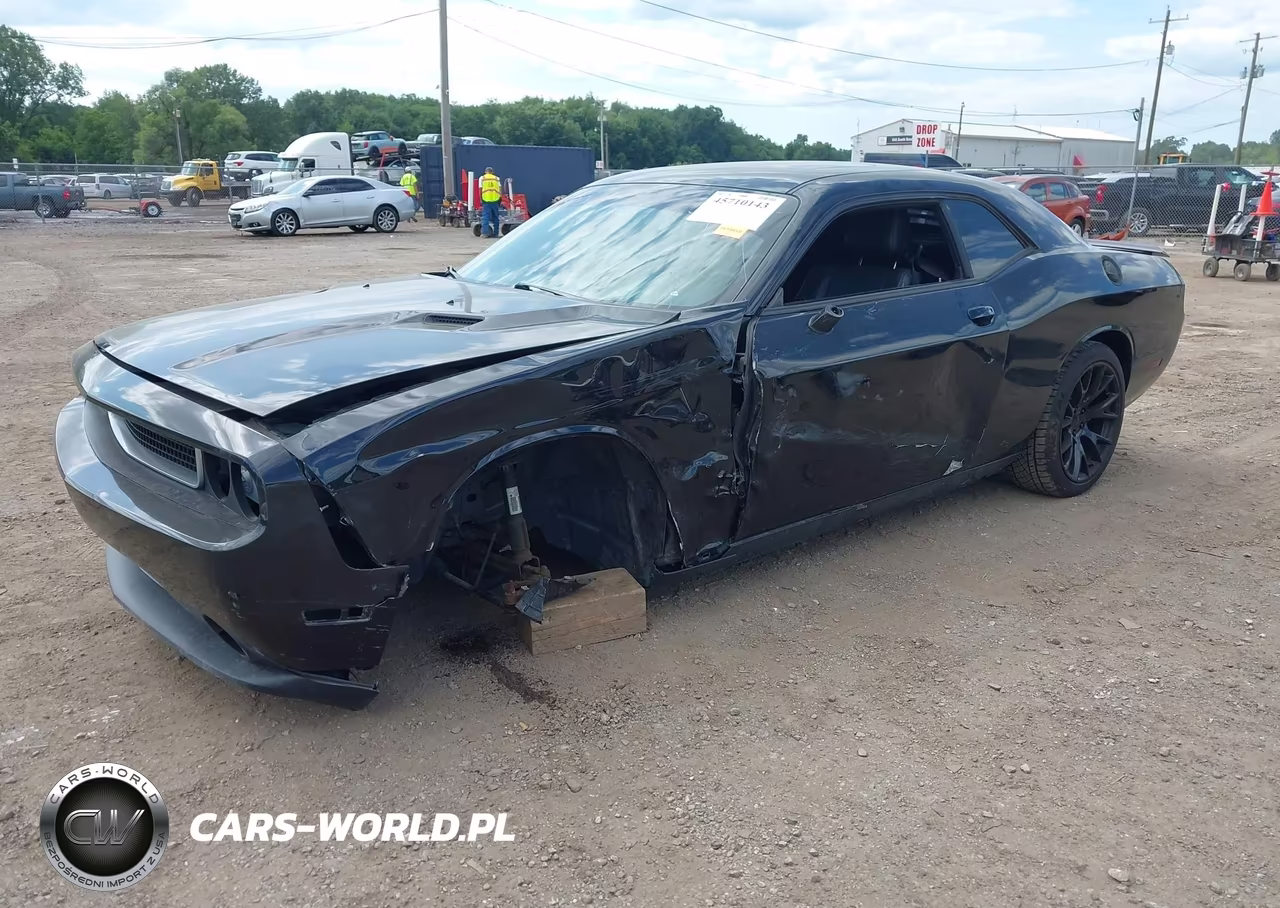 2014 Dodge Challenger Sxt Plus VIN:2C3CDYAG3EH311392 - 2