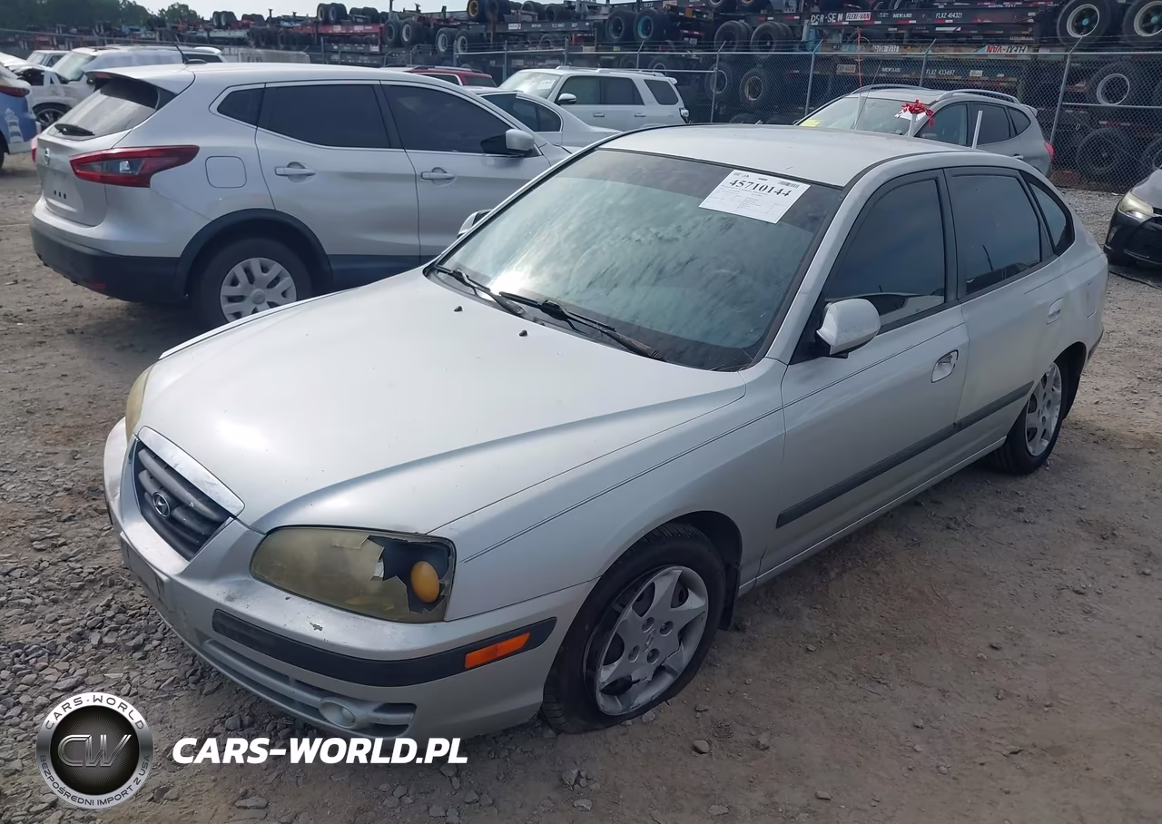 2005 Hyundai Elantra Gls-Gt VIN:KMHDN56D65U175214 - 2
