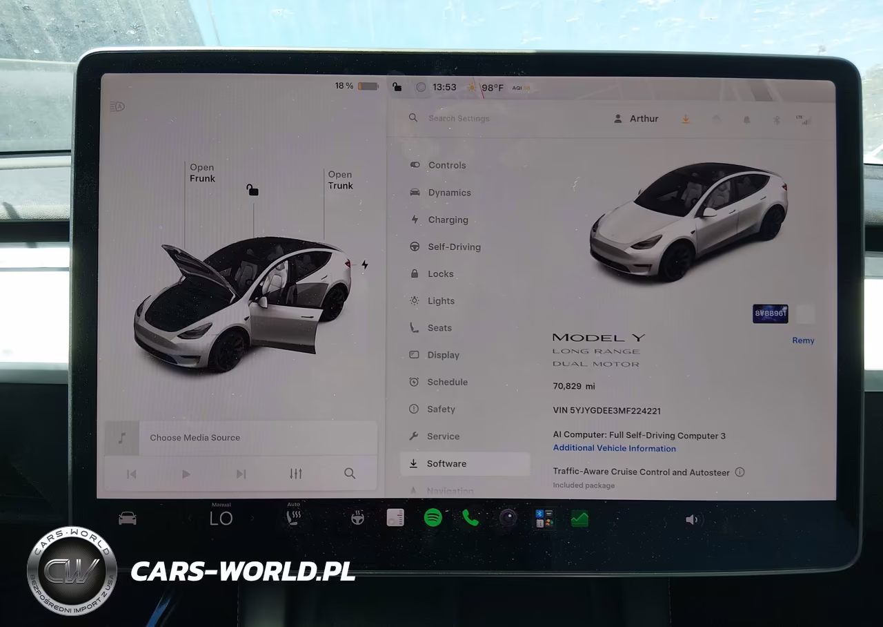 2021 Tesla Model Y Long Range Dual Motor All-Wheel Drive VIN:5YJYGDEE3MF224221 - 7