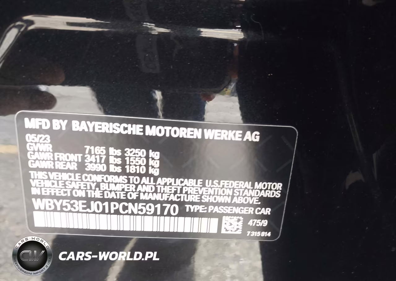 2023 BMW I7 xDrive60 VIN:WBY53EJ01PCN59170 - 9