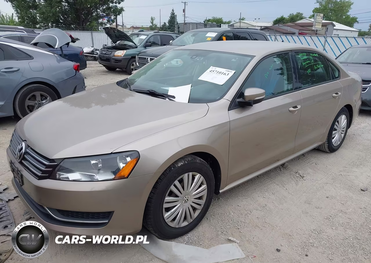 2015 Volkswagen Passat 1.8T S VIN:1VWAT7A37FC046751 - 2