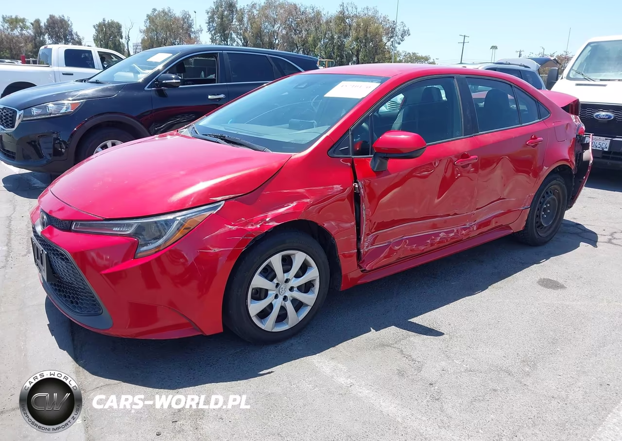 2021 Toyota Corolla Le VIN:5YFEPMAE8MP256790 - 2