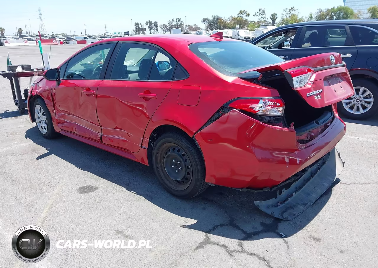 2021 Toyota Corolla Le VIN:5YFEPMAE8MP256790 - 3
