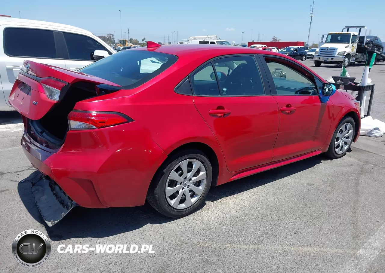 2021 Toyota Corolla Le VIN:5YFEPMAE8MP256790 - 4