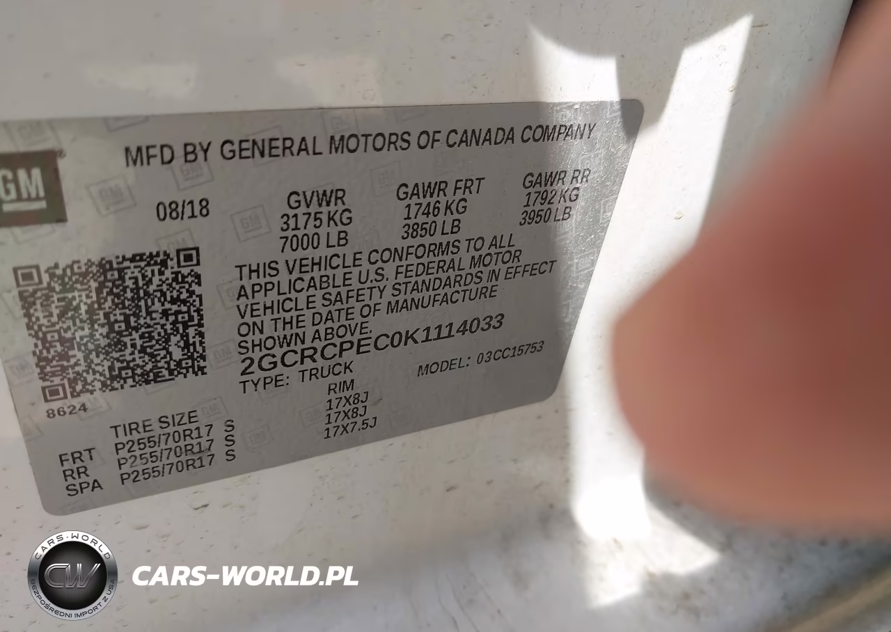 2019 Chevrolet Silverado 1500 Ld Lt VIN:2GCRCPEC0K1114033 - 9