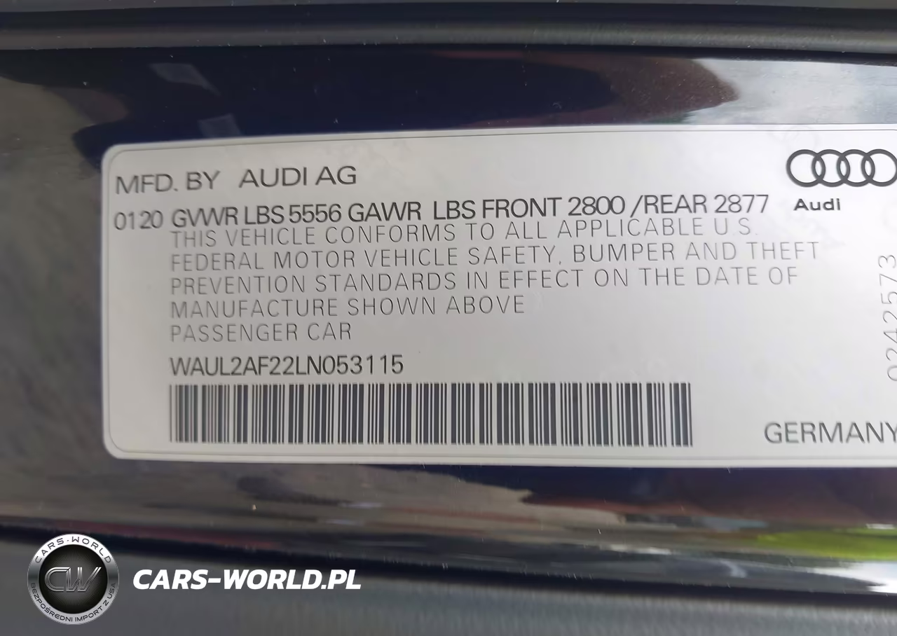 2020 Audi A6 Premium Plus 55 Tfsi Quattro S Tronic VIN:WAUL2AF22LN053115 - 9