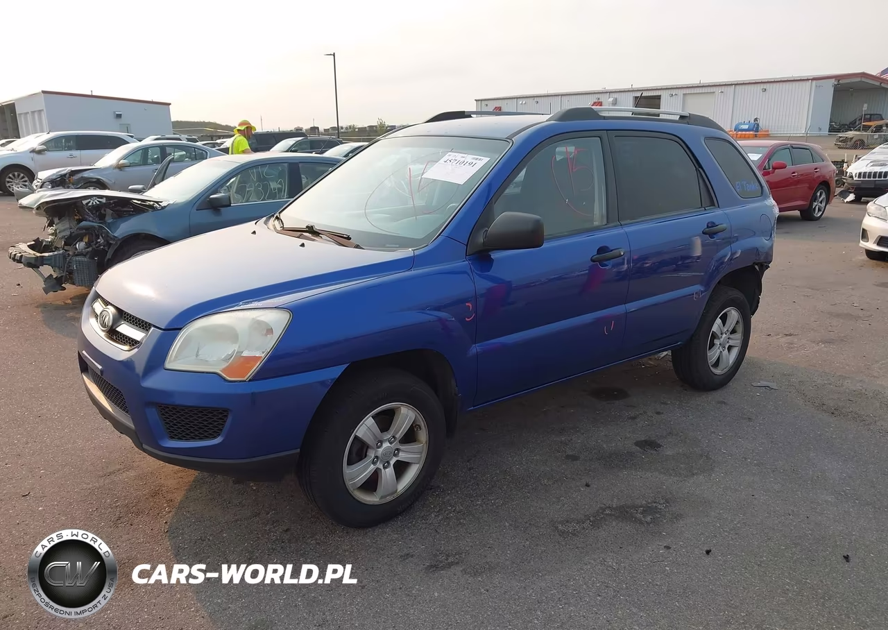 2010 Kia Sportage Lx VIN:KNDKG3A45A7706638 - 2