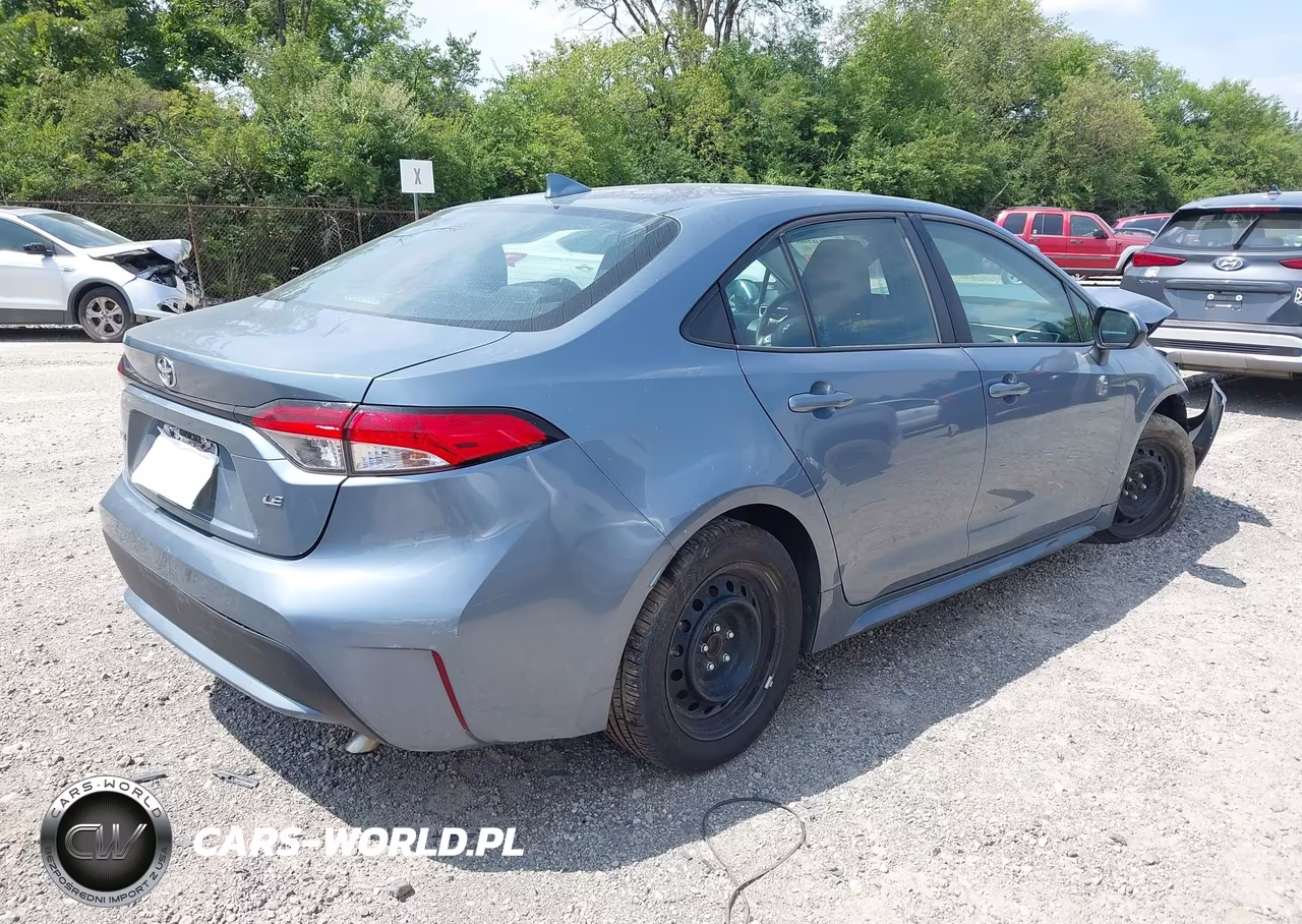 2020 Toyota Corolla Le VIN:5YFEPRAE6LP097148 - 4