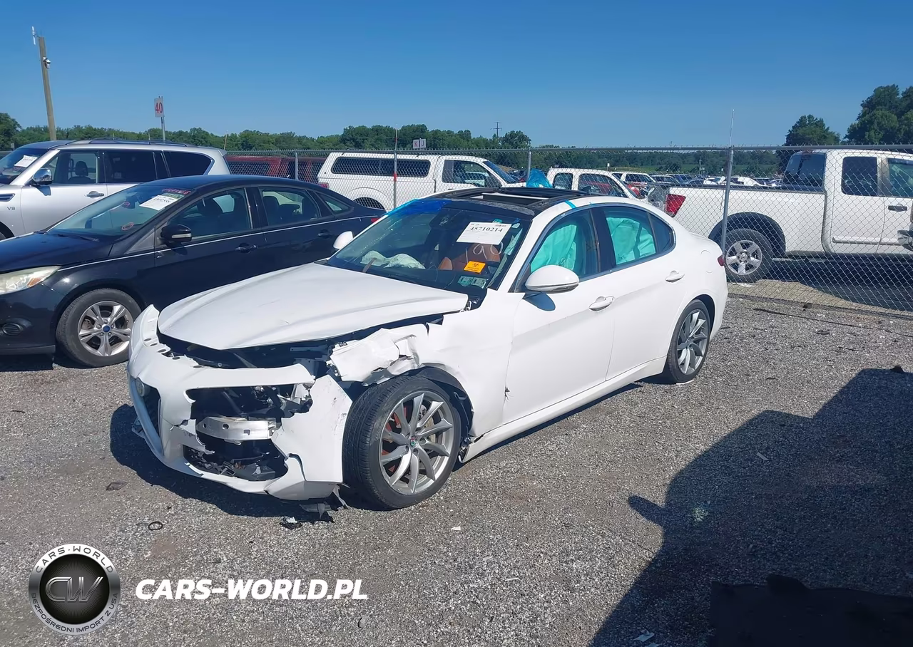 2017 Alfa Romeo Giulia Awd VIN:ZARFAEDN3H7551784 - 2