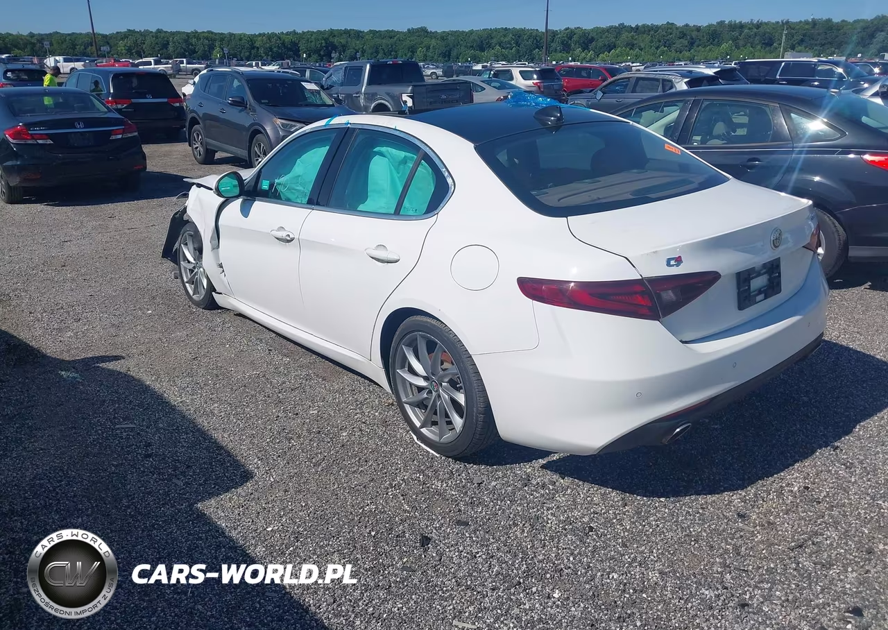 2017 Alfa Romeo Giulia Awd VIN:ZARFAEDN3H7551784 - 3