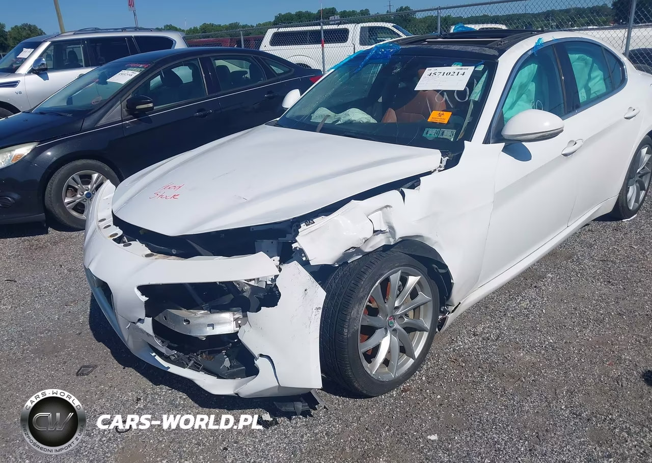 2017 Alfa Romeo Giulia Awd VIN:ZARFAEDN3H7551784 - 6