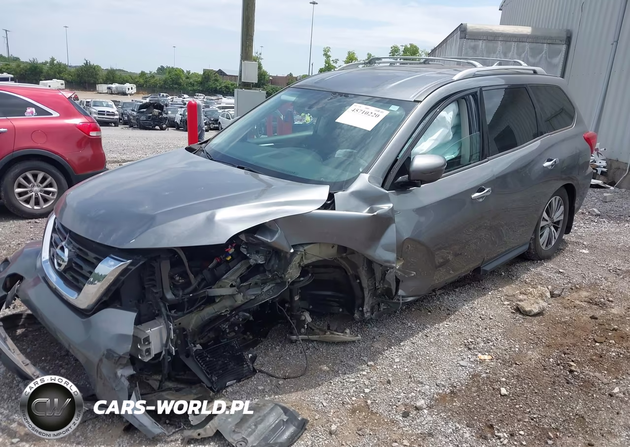 2020 Nissan Pathfinder S 2Wd VIN:5N1DR2AN7LC637446 - 2