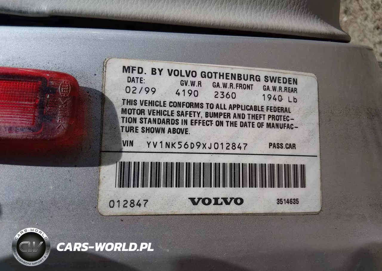1999 Volvo C70 Lt VIN:YV1NK56D9XJ012847 - 9