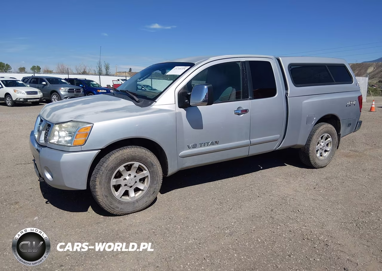 2005 Nissan Titan Se VIN:1N6AA06B85N542464 - 2