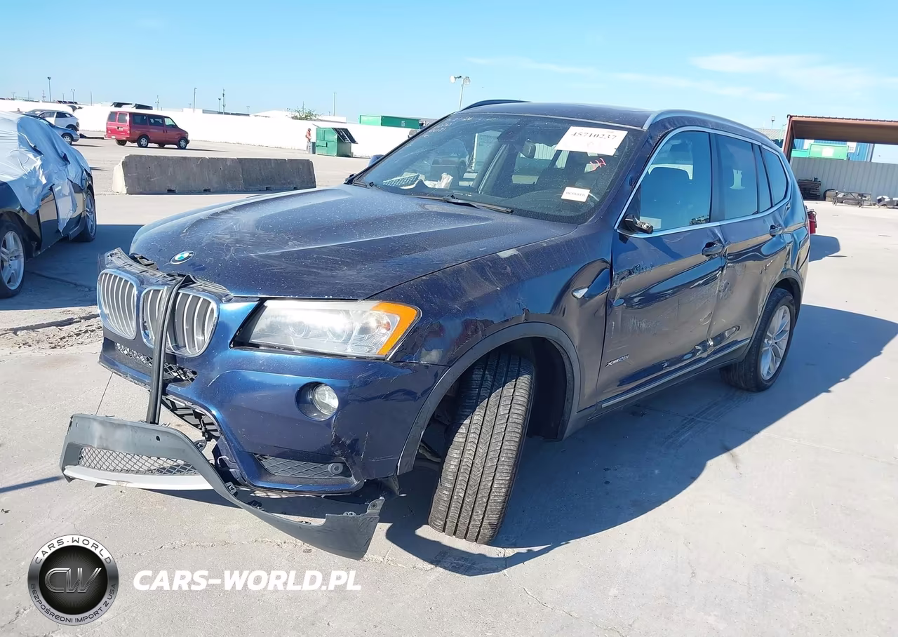 2012 BMW X3 xDrive28I VIN:5UXWX5C58CL725177 - 2