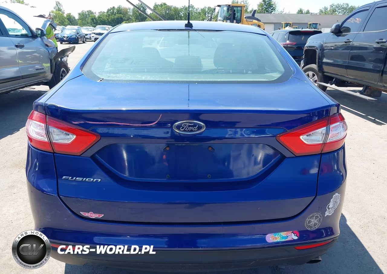 2014 Ford Fusion S VIN:1FA6P0G70E5383639 - 16