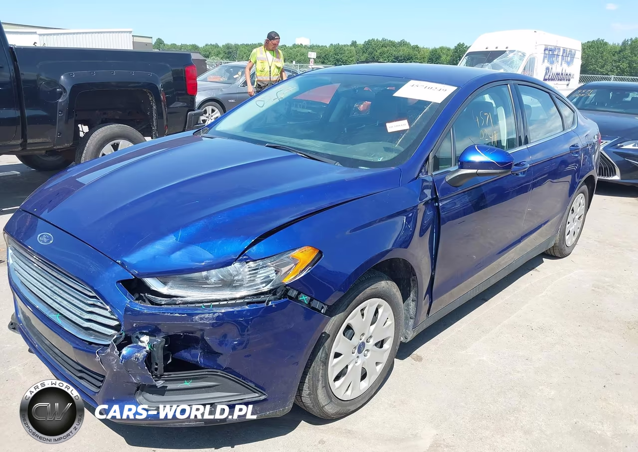 2014 Ford Fusion S VIN:1FA6P0G70E5383639 - 2