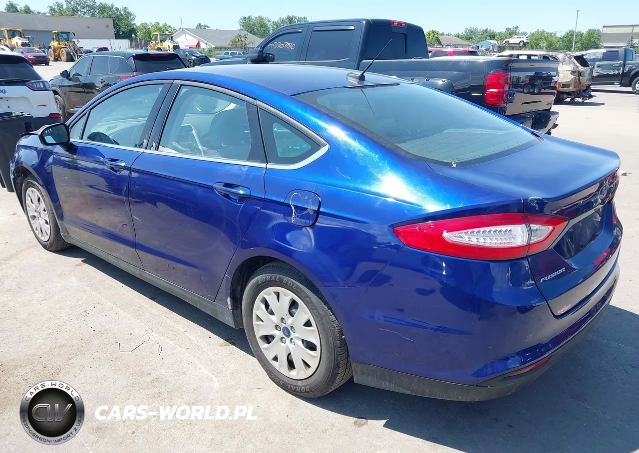 2014 Ford Fusion S VIN:1FA6P0G70E5383639 - 3