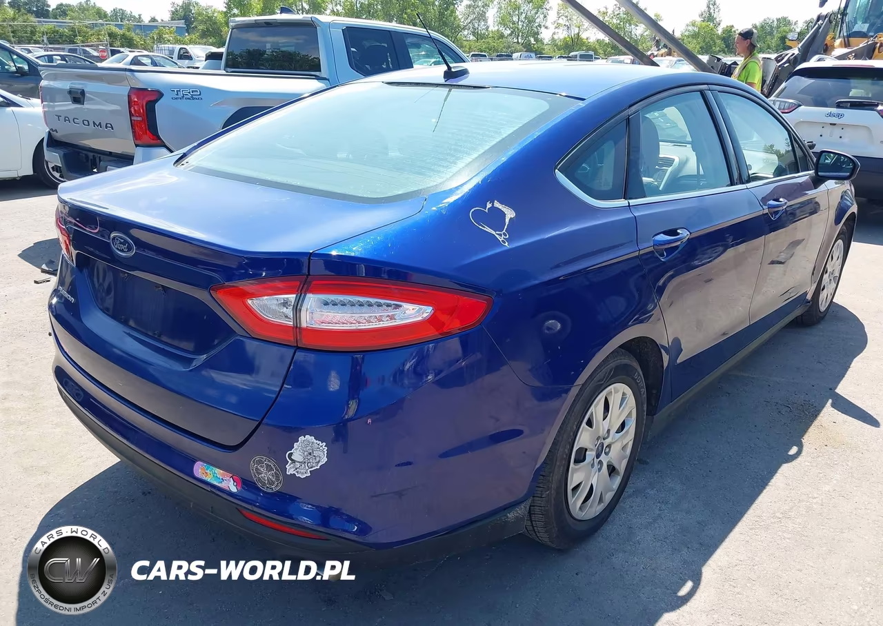 2014 Ford Fusion S VIN:1FA6P0G70E5383639 - 4
