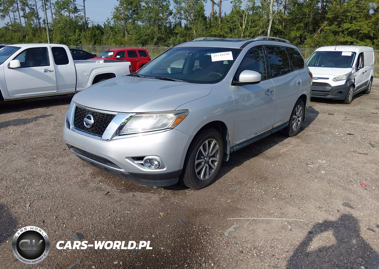 2014 Nissan Pathfinder S-Sv-Sl-Platinum VIN:5N1AR2MN6EC634930 - 2