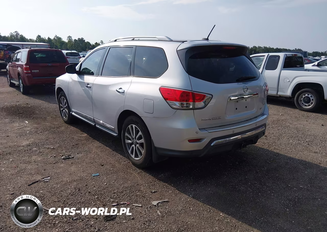 2014 Nissan Pathfinder S-Sv-Sl-Platinum VIN:5N1AR2MN6EC634930 - 3