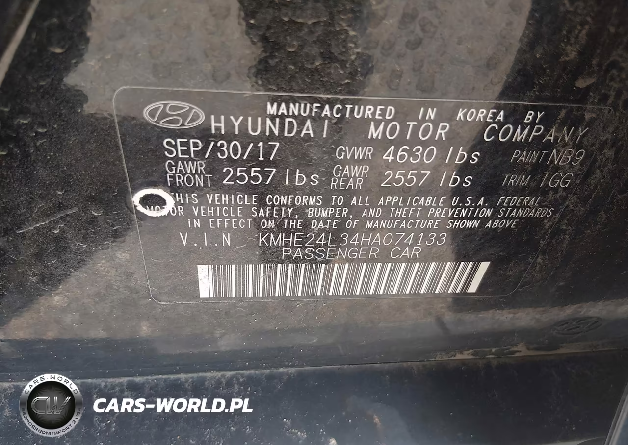 2017 Hyundai Sonata Hybrid Se VIN:KMHE24L34HA074133 - 9