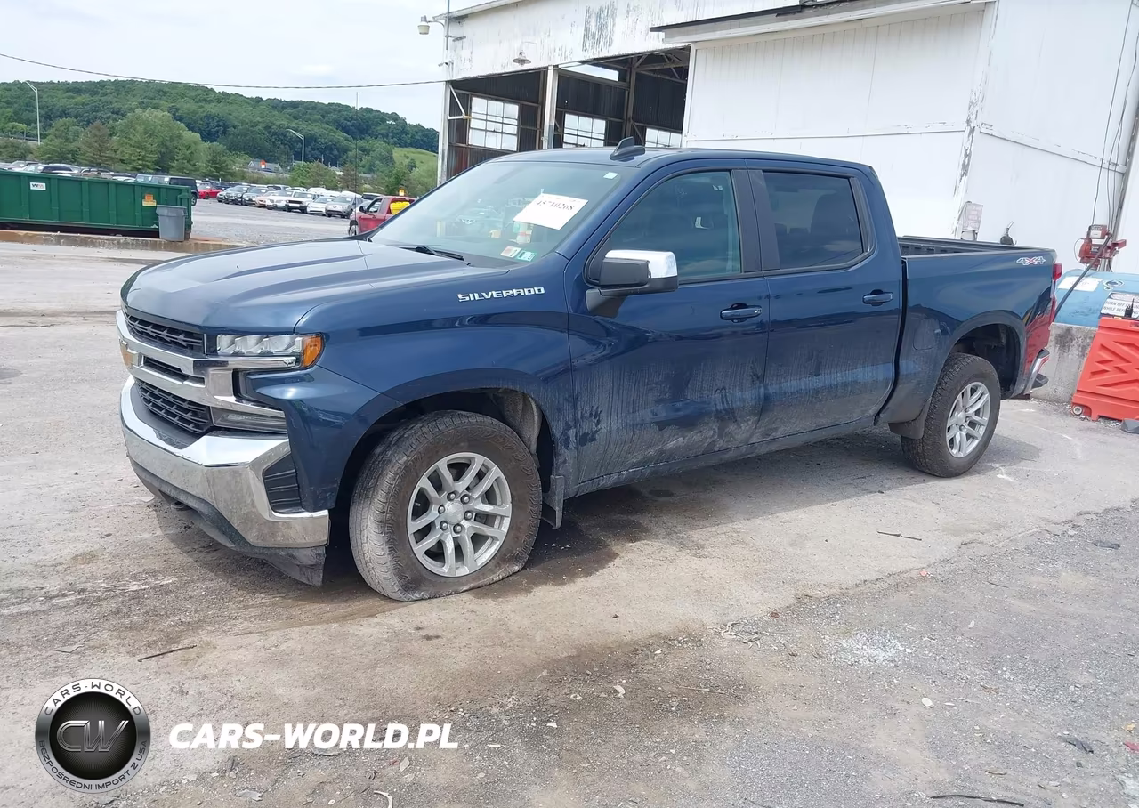 2021 Chevrolet Silverado 1500 4Wd Short Bed Lt With 2Fl VIN:1GCPYJEK4MZ347971 - 2