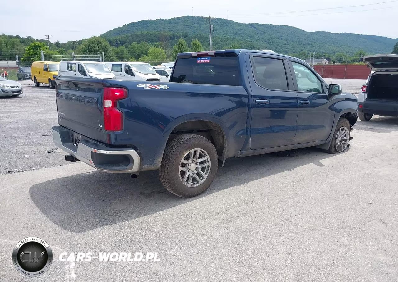2021 Chevrolet Silverado 1500 4Wd Short Bed Lt With 2Fl VIN:1GCPYJEK4MZ347971 - 4