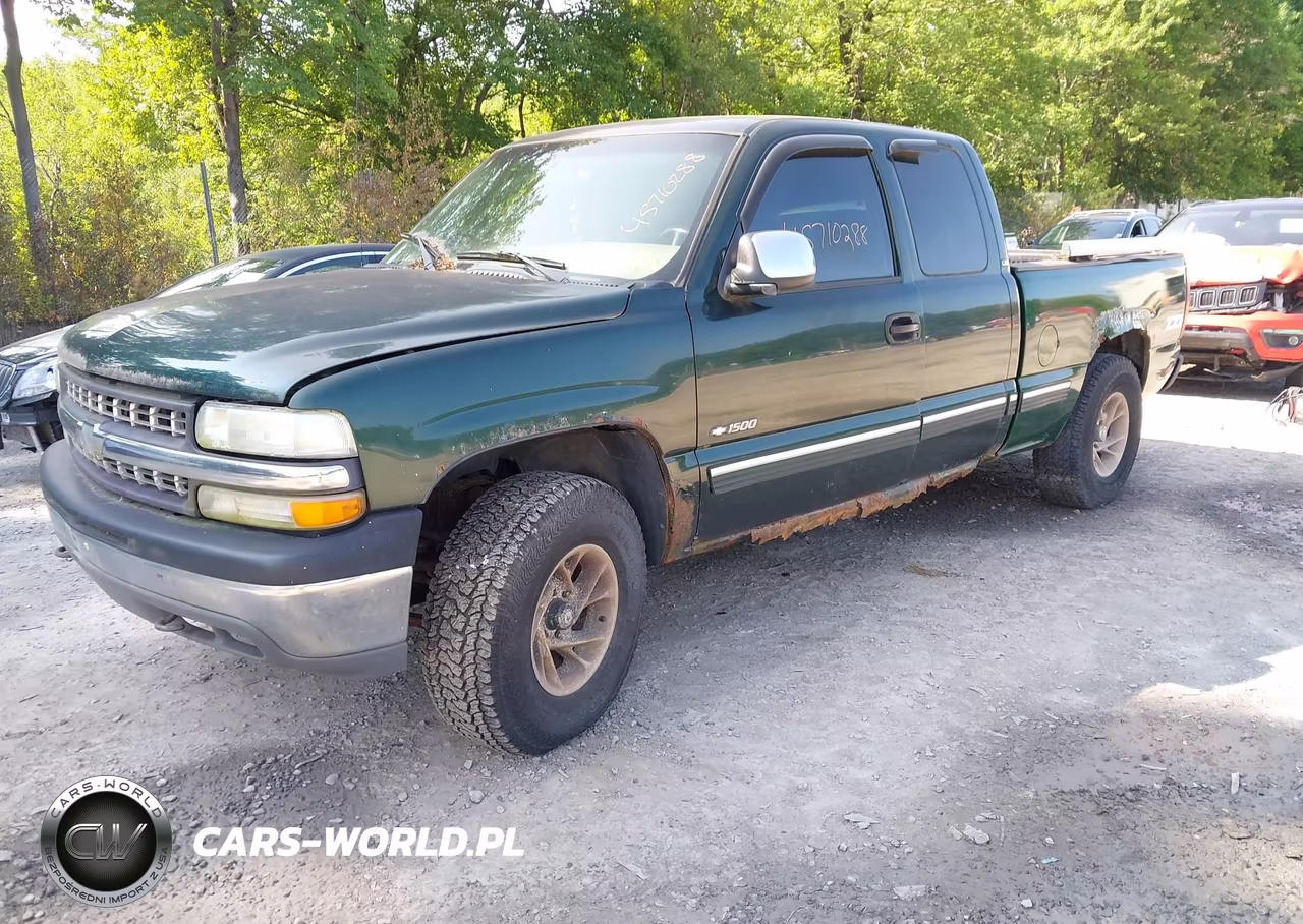 2001 Chevrolet Silverado 1500 Ls VIN:1GCEK19T11E157737 - 2