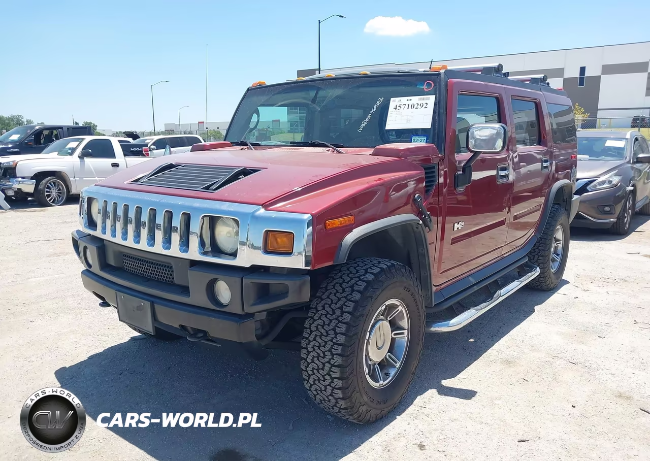 2004 Hummer H2 VIN:5GRGN23U64H122376 - 2