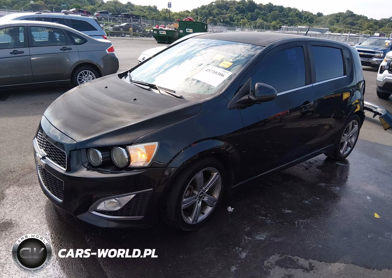 2013 Chevrolet Sonic Rs Auto VIN:1G1JG6SB5D4238774 - 2