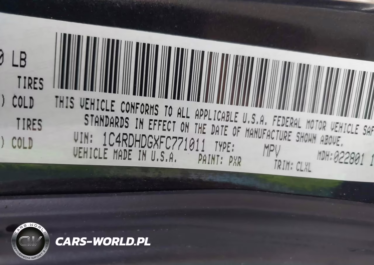 2015 Dodge Durango Limited VIN:1C4RDHDGXFC771011 - 9