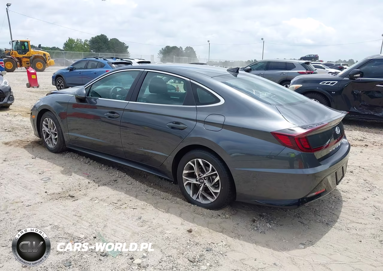 2021 Hyundai Sonata Sel VIN:KMHL64JA5MA144309 - 3
