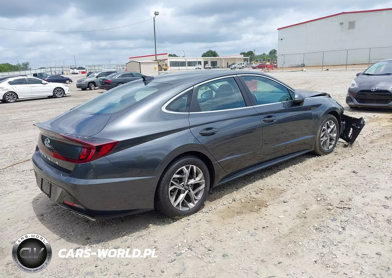 2021 Hyundai Sonata Sel VIN:KMHL64JA5MA144309 - 4
