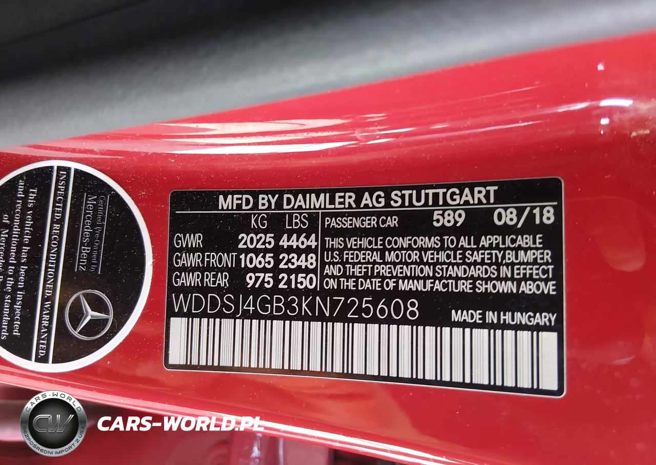 2019 Mercedes-Benz Cla 250 4Matic VIN:WDDSJ4GB3KN725608 - 9