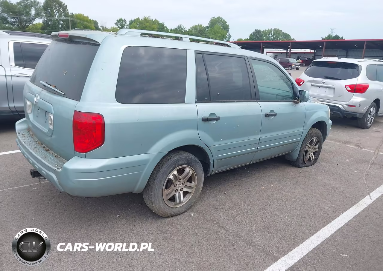 2003 Honda Pilot Ex VIN:2HKYF18493H514161 - 4