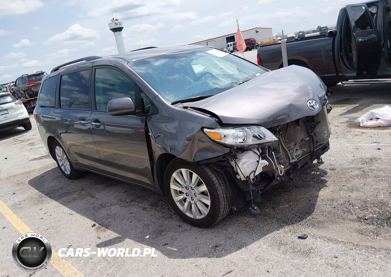 2017 Toyota Sienna Xle Premium 7 Passenger