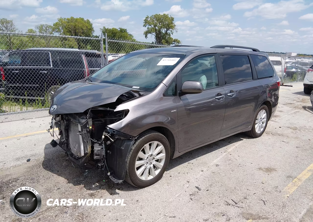 2017 Toyota Sienna Xle Premium 7 Passenger VIN:5TDDZ3DC8HS174050 - 2