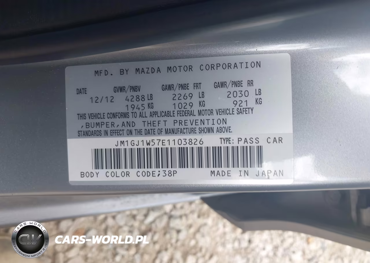 2014 Mazda Mazda6 I Grand Touring VIN:JM1GJ1W57E1103826 - 9