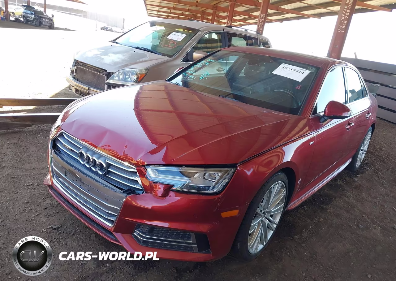 2018 Audi A4 2.0T Premium-2.0T Tech Premium VIN:WAUENAF45JA069525 - 2
